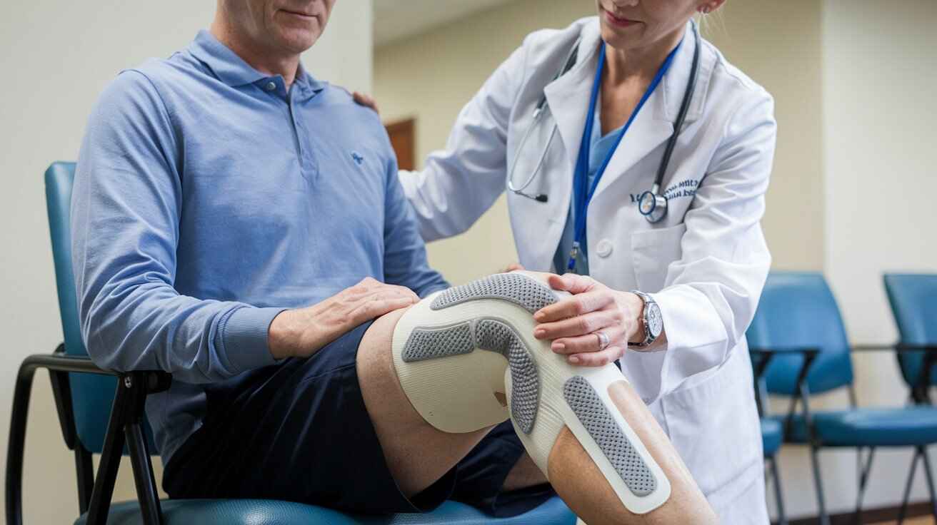 Knee replacement in sagar