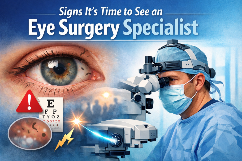 Best eye surgery specialist doctor in indore